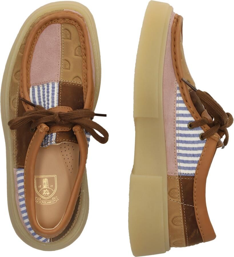 CLARKS Veterschoen 'Torview' bruin - Foto 4