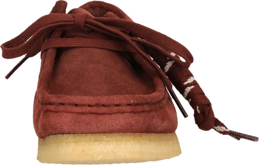 CLARKS Veterschoen 'Wallabee' rood - Foto 2