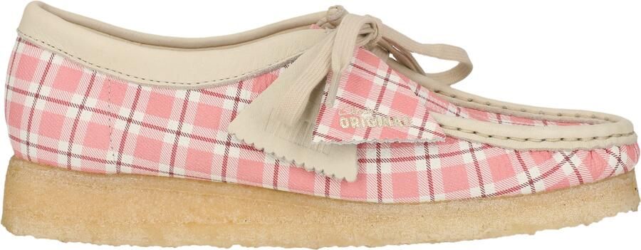 CLARKS Veterschoen 'Wallebee' pink - Foto 6
