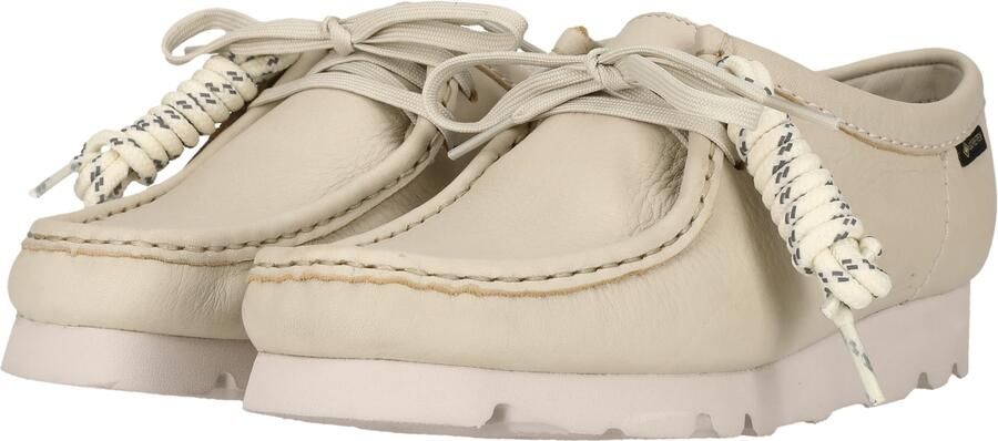 CLARKS Veterschoen 'Wallebee' wit - Foto 4