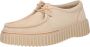 Clarks Shoes Clarks Dames Veterschoen Torhill Bee Ecru Suede BEIGE - Thumbnail 3
