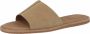 Clarks Dames Karsea Mule D 4 Light Tan Suede - Thumbnail 3