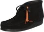Clarks Originals Wallabee Boot Womens Black Sde Laarzen 26155521 - Thumbnail 2