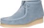 Clarks WALLABEE~BOOT~~~~~~~~~~~~~~~~~ Hoge sneakersDames veterschoenenDames sneakersHalf-hoge schoenenVeterboots Blauw - Thumbnail 2