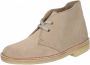 Clarks Elegante Schoenen Woestijnlaars Beige Fashionwear Vrouwen - Thumbnail 2