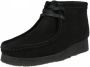 Clarks Originals Wallabee Boot Womens Black Sde Laarzen 26155521 - Thumbnail 4
