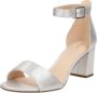 Clarks Pump Sandaal Deva Zilver Metallic Wit - Thumbnail 2