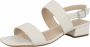 Zalando Dames Seren25 Strap D 1 white leather - Thumbnail 3