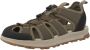 Clarks Trek Wave Platte Sandalen Green Heren - Thumbnail 2
