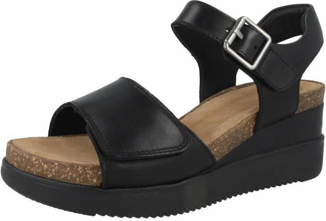 Clarks Dames schoenen Lizby Strap D black leather - Foto 8
