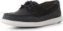 Clarks Blauwe Leren Slip-On Mocassin voor nen Blue - Thumbnail 1