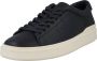 Clarks Blauwe Leren Sportieve Sneakers Rubberen Zool Blue Heren - Thumbnail 3