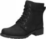 Clarks Orinoco Spice Dames Veterboot Black Leather - Thumbnail 2