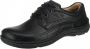 Clarks Nature Three Heren Veterschoenen Black Leather - Thumbnail 6