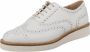 Clarks Baille Brogue White Leather Vrouwen - Thumbnail 2