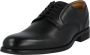 Clarks Zwarte Kant Formele Zakelijke Schoenen Black Heren - Thumbnail 3