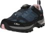 CMP Women's Rigel Low Fitgo Trekking Shoes WP Multisportschoenen zwart blauw - Thumbnail 2