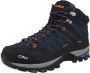 CMP Rigel Mid WP 3Q12947 Wandelschoenen B.Blue Flash Orange Heren - Thumbnail 4
