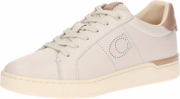 Coach Adb Leather-suede Low Top Lage sneakers Leren Sneaker Dames Beige -  Schoenen.nl