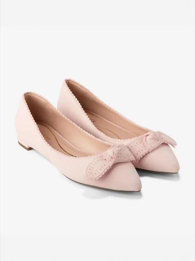 Cole Haan Ballerina 'BELLPORT BOW' lichtroze