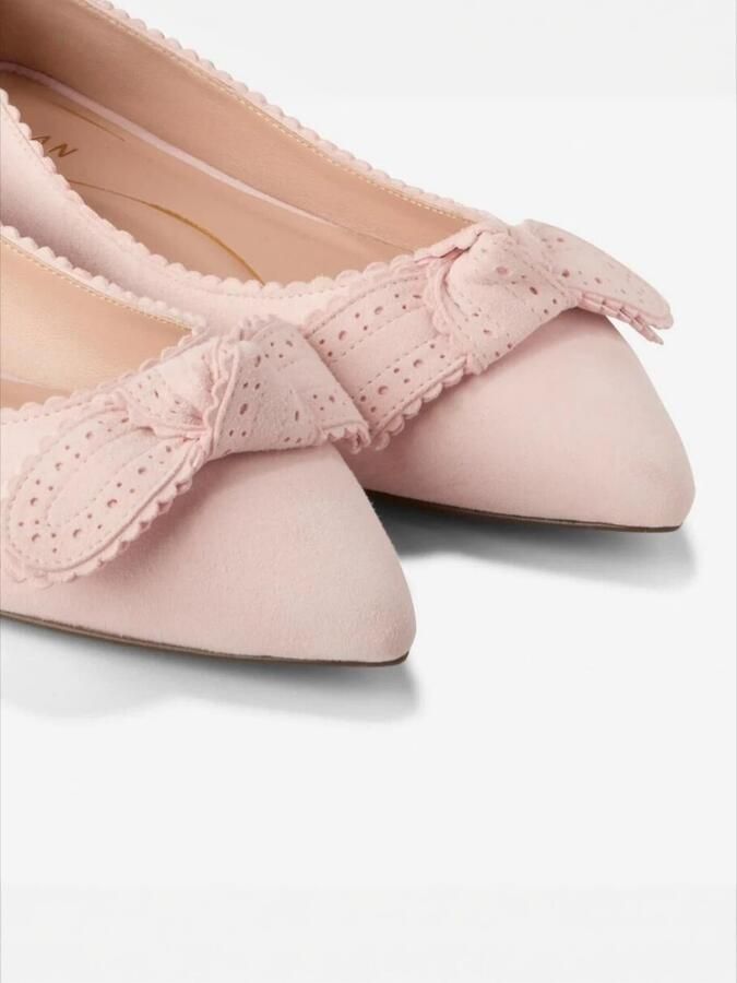 Cole Haan Ballerina 'BELLPORT BOW' lichtroze - Foto 5