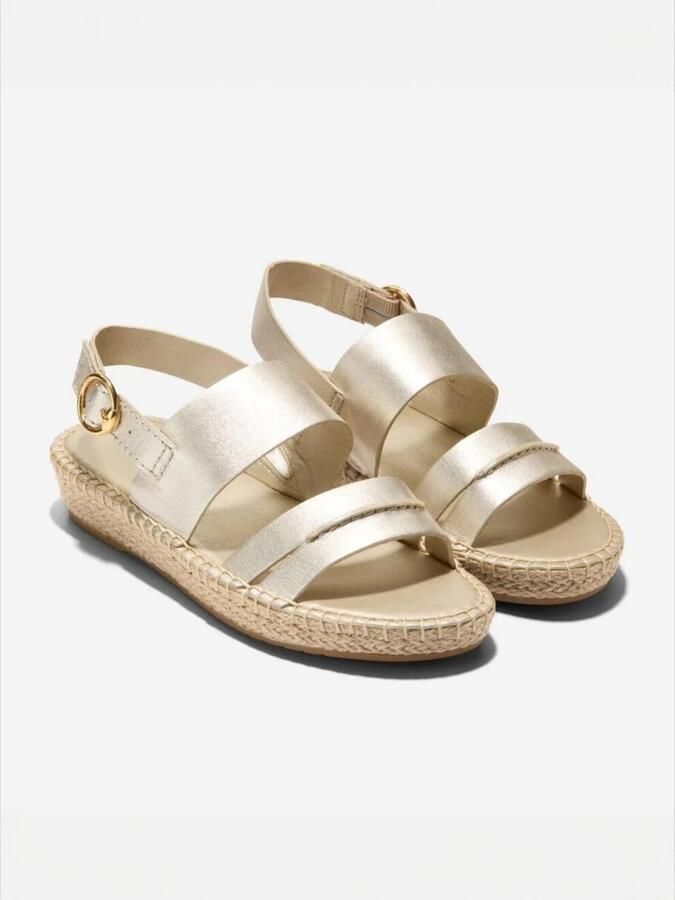 Cole Haan Sandalen met riem 'TILDEN' goud - Foto 2