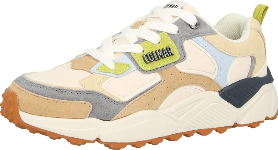 Colmar Sneakers laag beige lichtbeige lichtblauw grijs - Foto 4