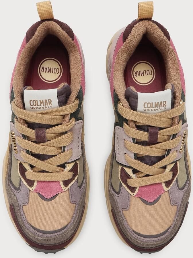 Colmar Sneakers laag 'Garner' beige grijs lavendel rosa - Foto 4