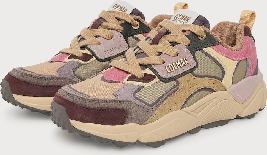Colmar Sneakers laag 'Garner' beige grijs lavendel rosa - Foto 2