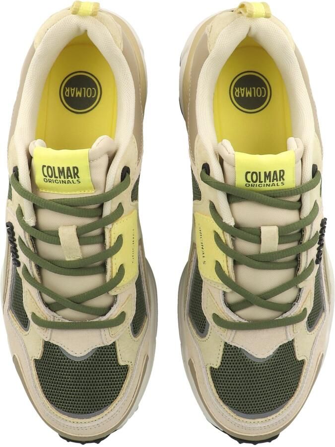 Colmar Sneakers laag 'Garner Field' crème lichtbeige stone grey donkergroen - Foto 4