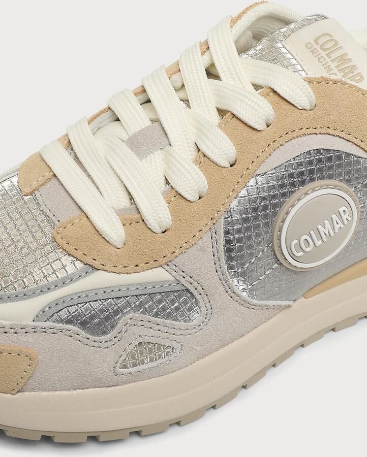 Colmar Sneakers laag 'Hunt Twinkle' crème camel zilvergrijs - Foto 4