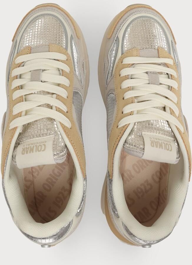 Colmar Sneakers laag 'Hunt Twinkle' crème camel zilvergrijs - Foto 5
