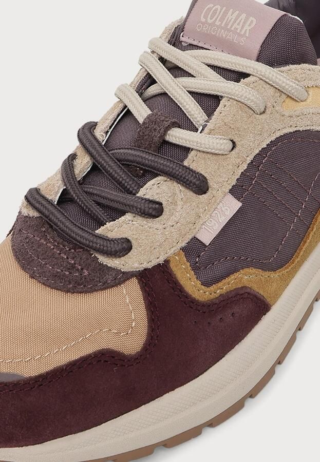 Colmar Sneakers laag 'Logan Effect' beige kastanjebruin mauve - Foto 2