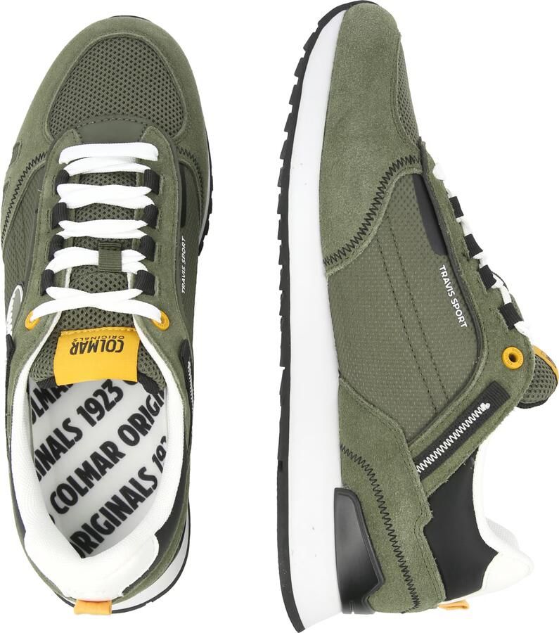 Colmar Sneakers laag 'Travis Sport Bold' olijfgroen zwart wit - Foto 5