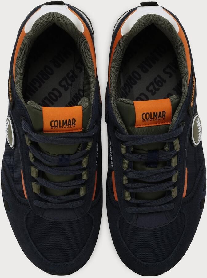 Colmar Sneakers laag 'Travis Sport Colors' navy oranje wit - Foto 4