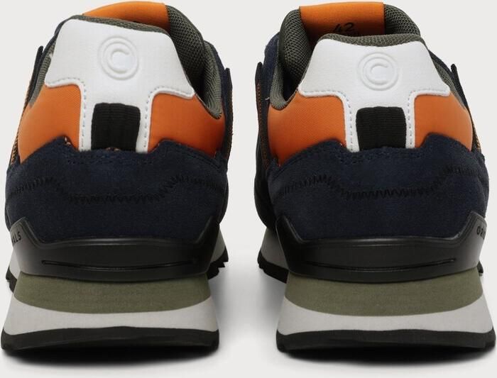 Colmar Sneakers laag 'Travis Sport Colors' navy oranje wit - Foto 3