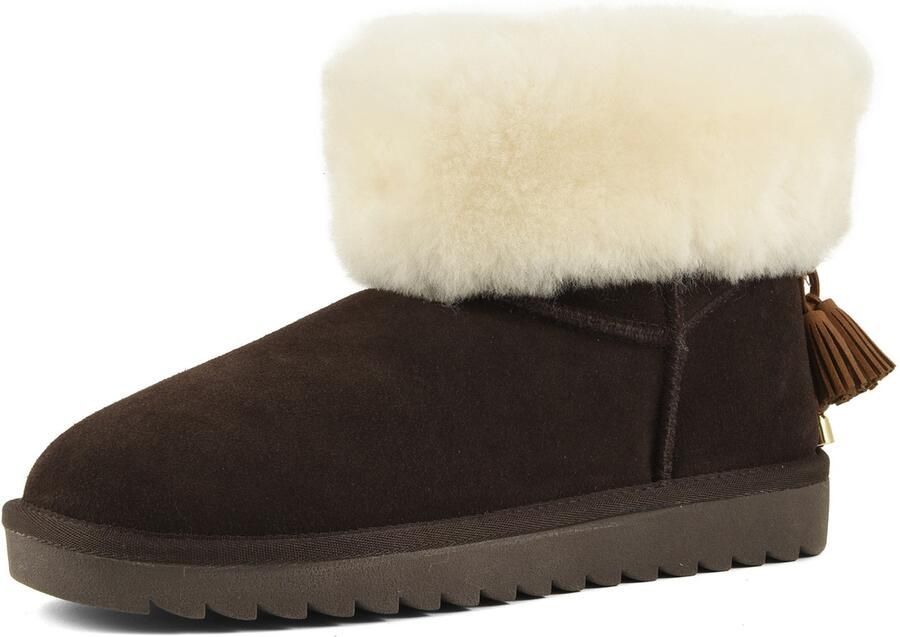 COLORS OF CALIFORNIA Boots crème chocoladebruin