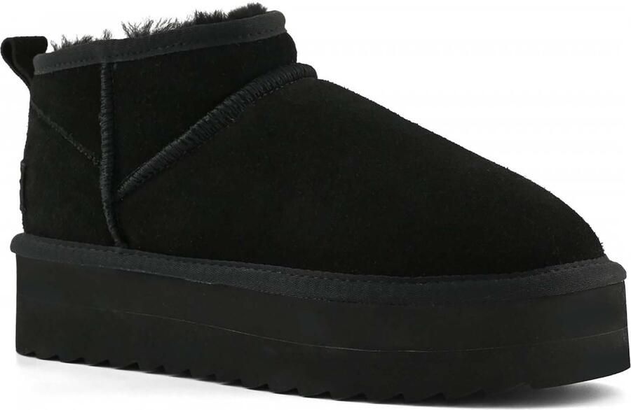 Colors of California Laarzen Platform Suede Laars Van Schapenvacht Fashion Wear Vrouwen - Foto 4
