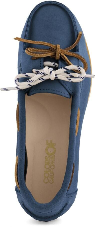 COLORS OF CALIFORNIA Mocassins blauw - Foto 2