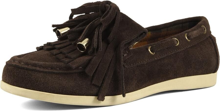 COLORS OF CALIFORNIA Mocassins chocoladebruin