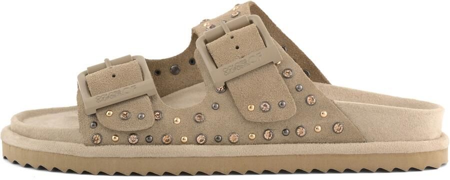 COLORS OF CALIFORNIA Muiltjes beige brons goud - Foto 4