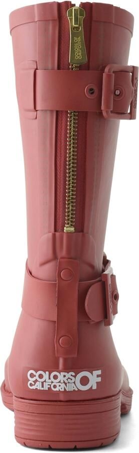 COLORS OF CALIFORNIA Regenlaarzen 'Wellies' vuurrood - Foto 4