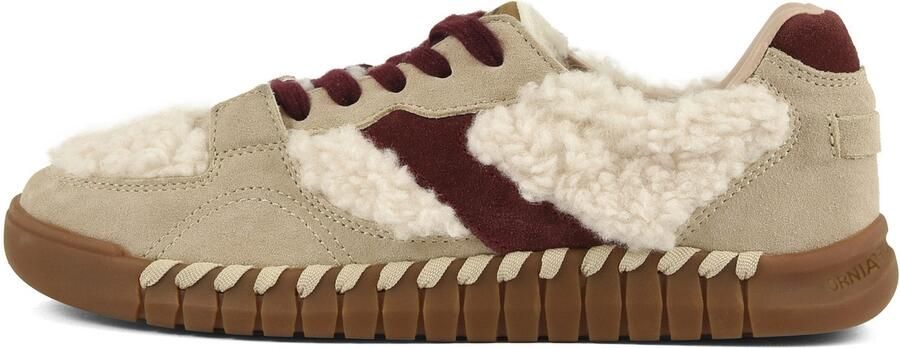 COLORS OF CALIFORNIA Sneakers laag beige crème bourgogne - Foto 5