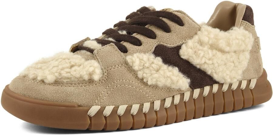COLORS OF CALIFORNIA Sneakers laag beige lichtbeige donkerbruin