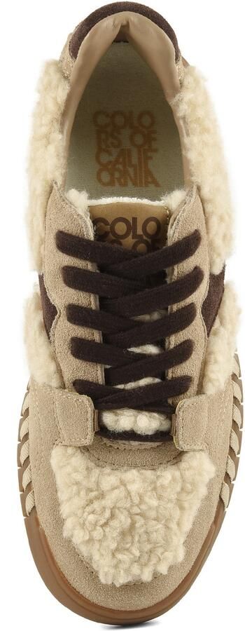 COLORS OF CALIFORNIA Sneakers laag beige lichtbeige donkerbruin - Foto 3
