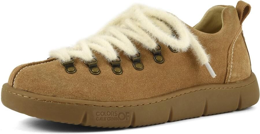 COLORS OF CALIFORNIA Sneakers laag karamel