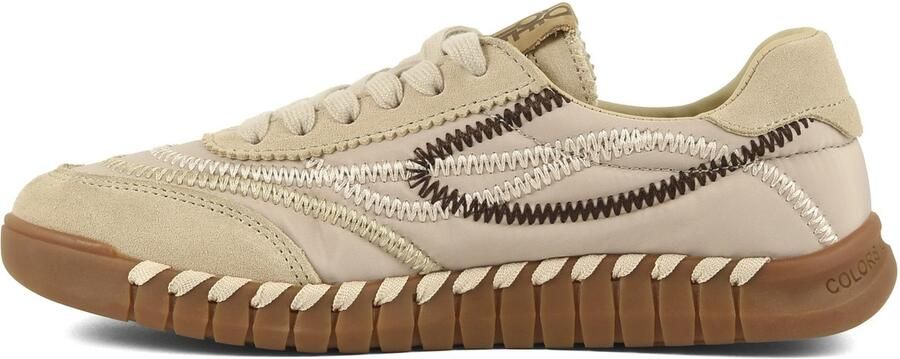 COLORS OF CALIFORNIA Sneakers laag sand bruin
