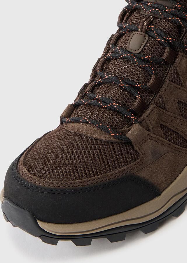 Columbia REDMOND™ IV MID WATERPROOF Heren Wandelschoenen Cordovan Tangy Orange - Foto 7