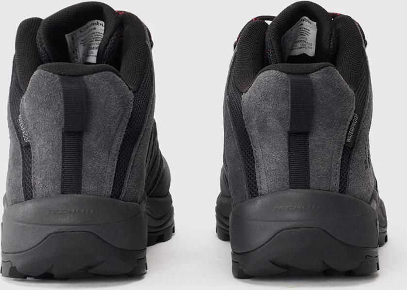 Columbia REDMOND™ IV MID WATERPROOF Heren Wandelschoenen Black Mountain Red - Foto 6
