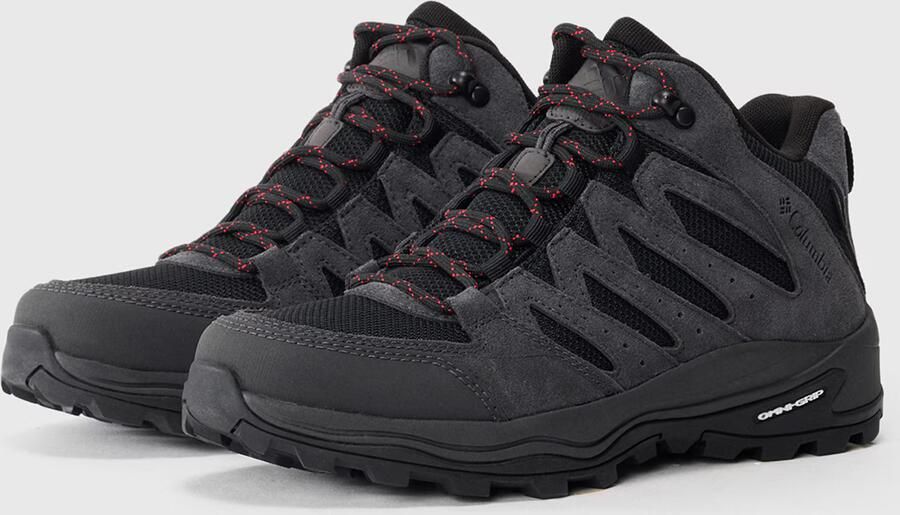 Columbia REDMOND™ IV MID WATERPROOF Heren Wandelschoenen Black Mountain Red - Foto 7